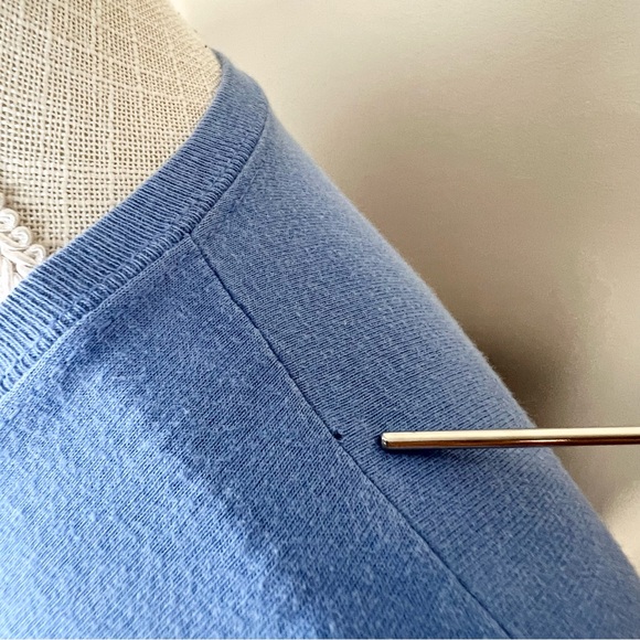 Top Stitch by Morning Sun Cat Kitten Embroidered Butterfly’s Tee Shirt Small - Picture 6 of 10